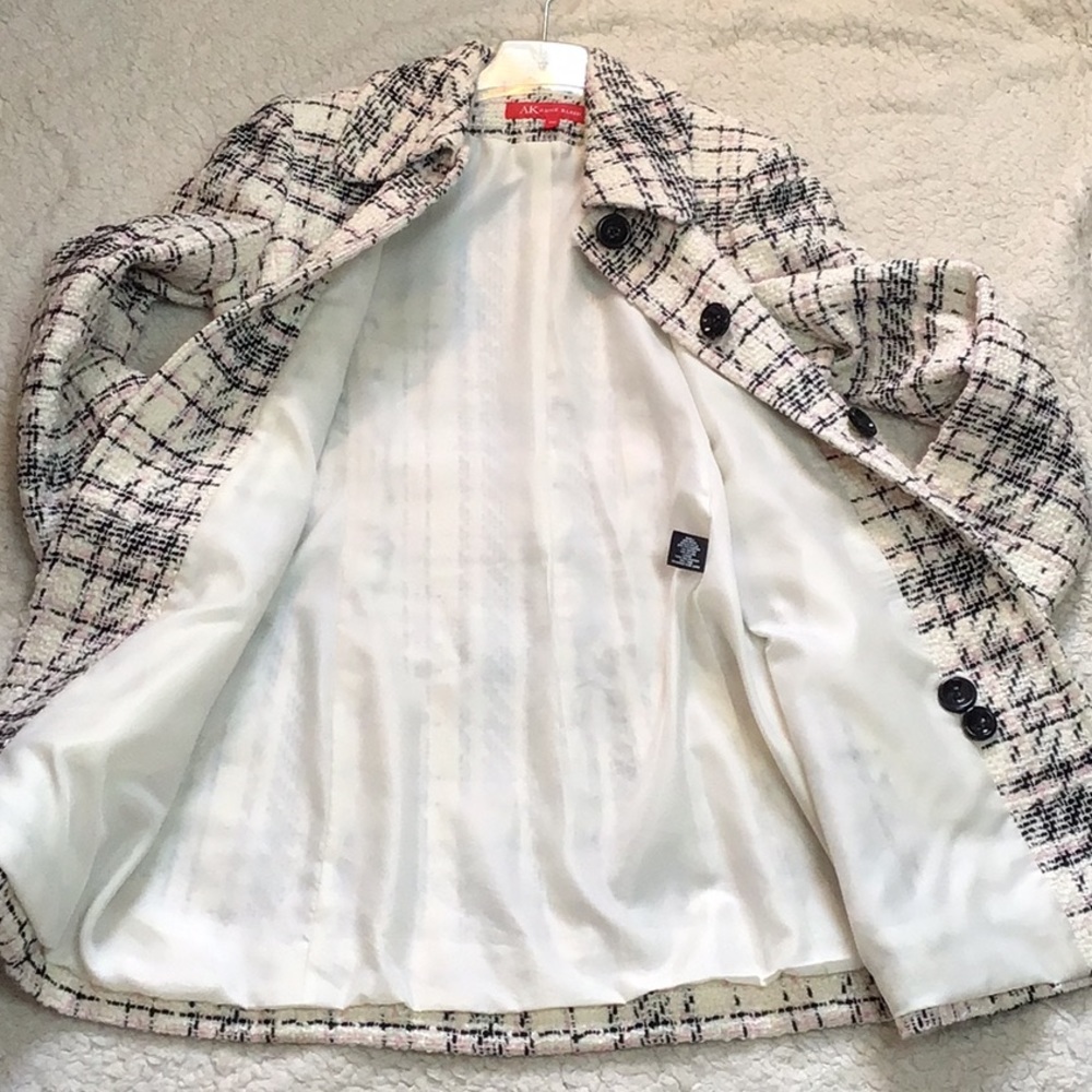 Anne Klein 🌸 Wool Blend Lined Coat - Picture 4 of 10